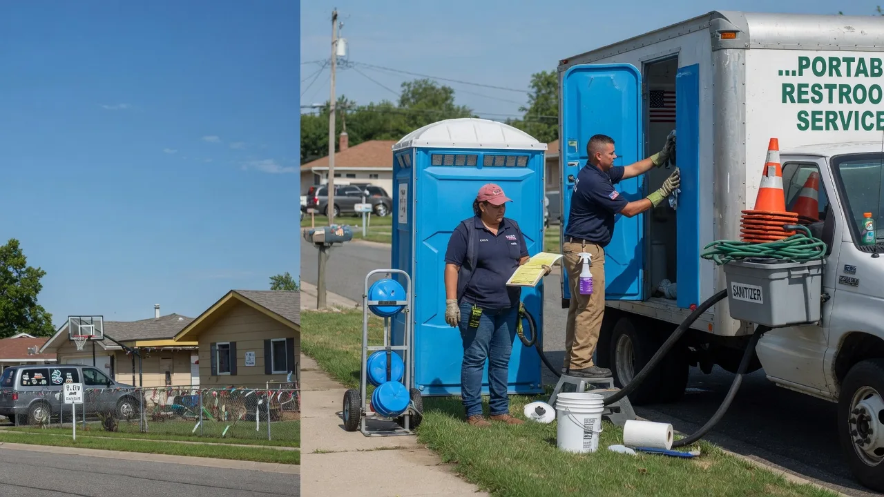 Portable Toilet Rental in Hoopeston, IL near me